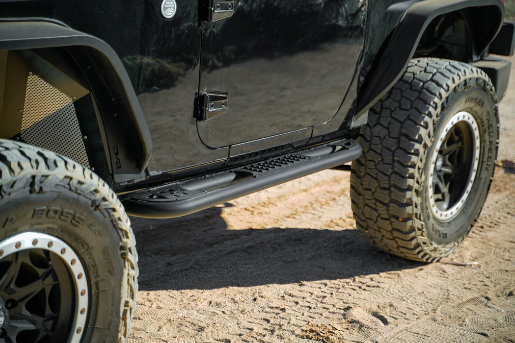 DV8 Offroad | 2007-2018 Jeep Wrangler JK OE Plus Side Steps