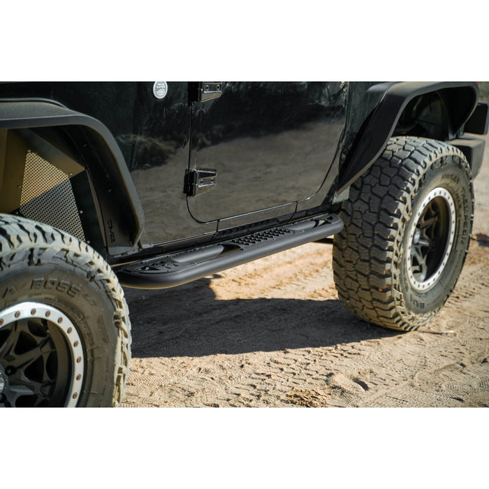 DV8 Offroad | 2007-2018 Jeep Wrangler JK OE Plus Side Steps