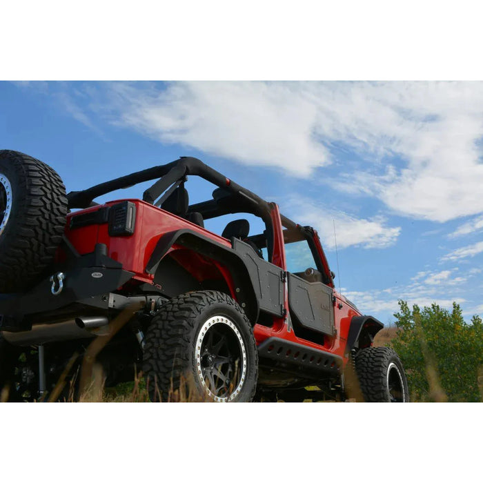 DV8 Offroad | 2007-2018 Jeep Wrangler JK Rear Rock Doors