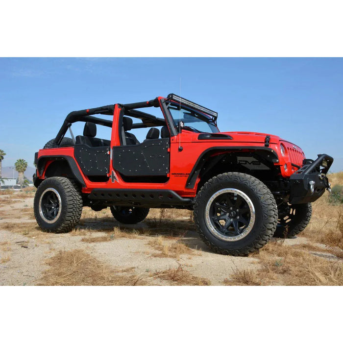 DV8 Offroad | 2007-2018 Jeep Wrangler JK Rear Rock Doors