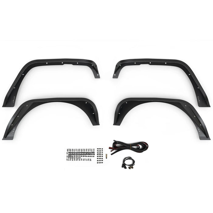 DV8 Offroad | 2007-2018 Jeep Wrangler JK | Slim Fender Flares