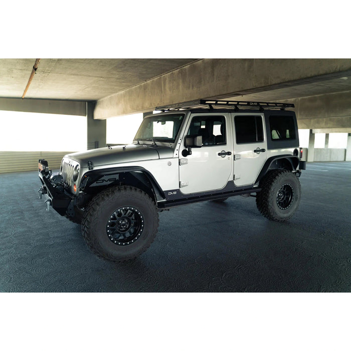 DV8 Offroad | 2007-2018 Jeep Wrangler JK | Slim Fender Flares