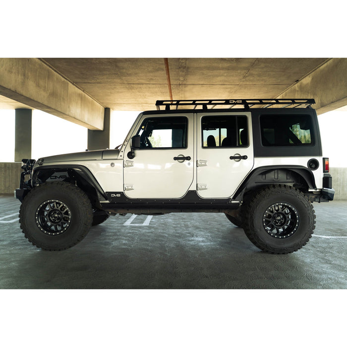 DV8 Offroad | 2007-2018 Jeep Wrangler JK | Slim Fender Flares