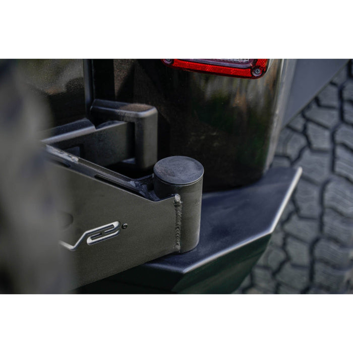 DV8 Offroad | 2007-2018 Wrangler JK Tire Carrier for MTO Bumper