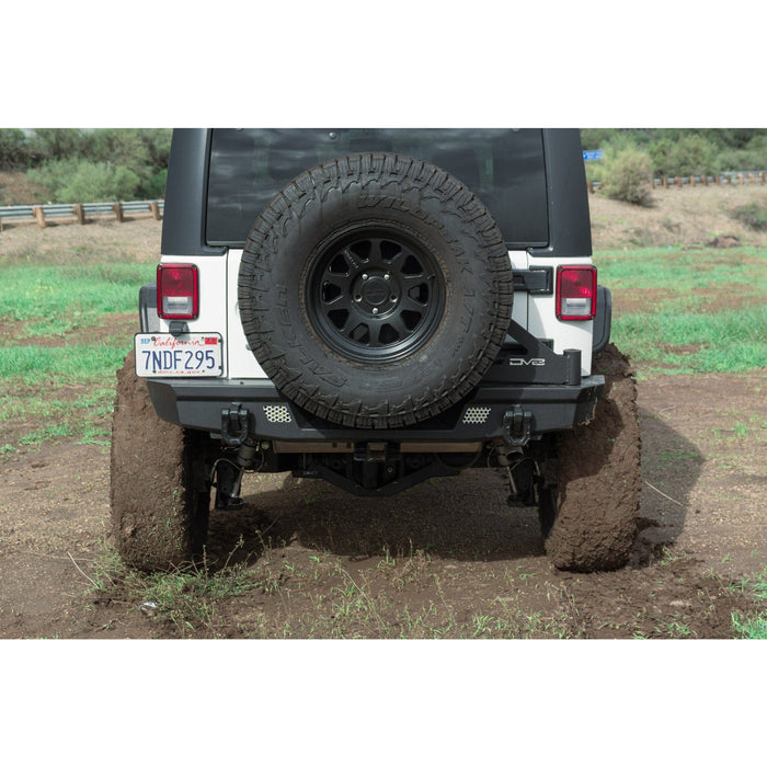 DV8 Offroad | 2007-2018 Wrangler JK Tire Carrier for MTO Bumper