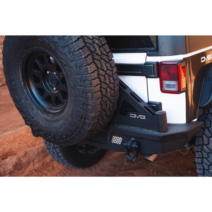 DV8 Offroad | 2007-2018 Wrangler JK Tire Carrier for MTO Bumper