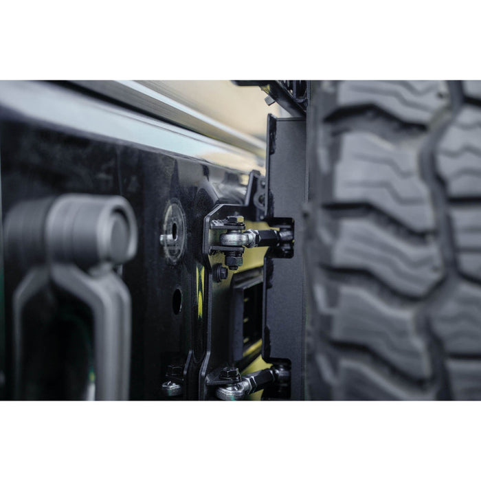 DV8 Offroad | 2007-2018 Wrangler JK Tire Carrier for MTO Bumper
