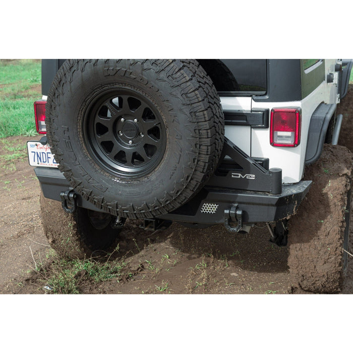 DV8 Offroad | 2007-2018 Wrangler JK Tire Carrier for MTO Bumper