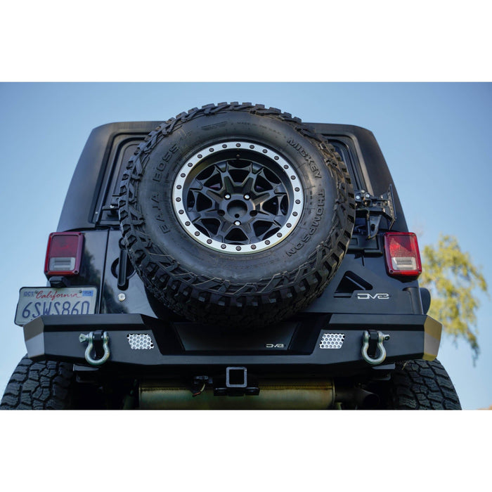 DV8 Offroad | 2007-2018 Wrangler JK Tire Carrier for MTO Bumper