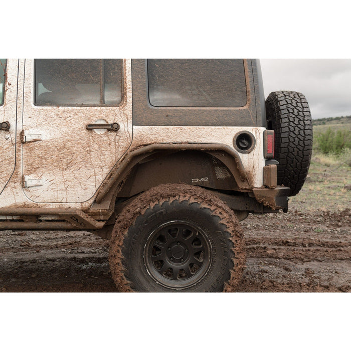 DV8 Offroad | 2007-2018 Wrangler JK Tire Carrier for MTO Bumper