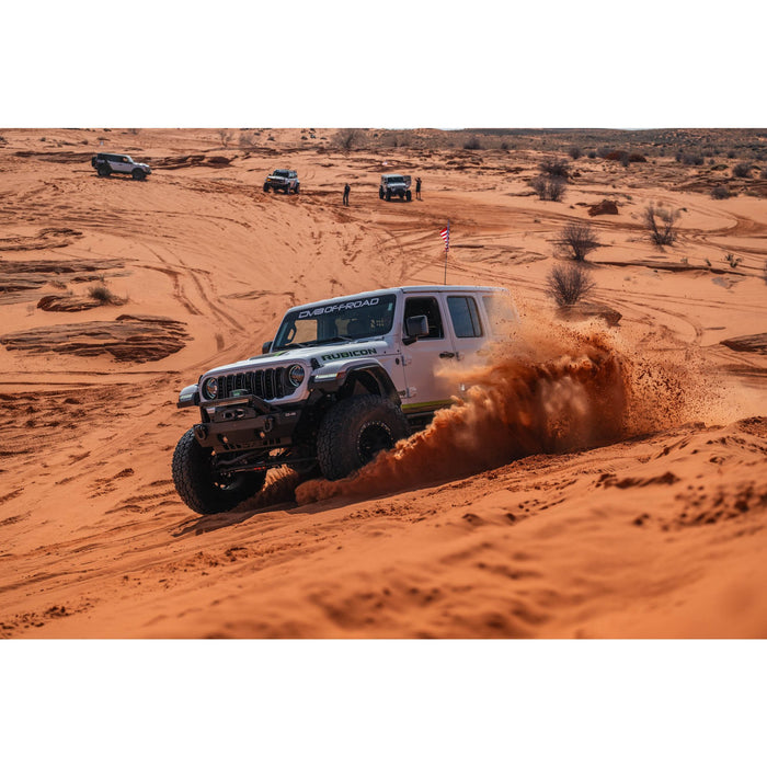 DV8 Offroad | 2007-2026 Jeep Wrangler & Gladiator | FS-25 Stubby Front Bumper