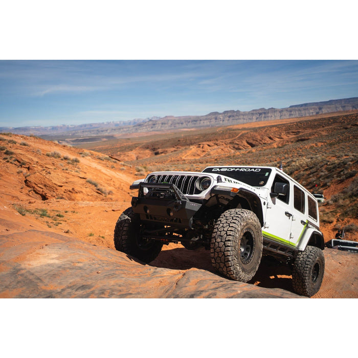DV8 Offroad | 2007-2026 Jeep Wrangler & Gladiator | FS-25 Stubby Front Bumper