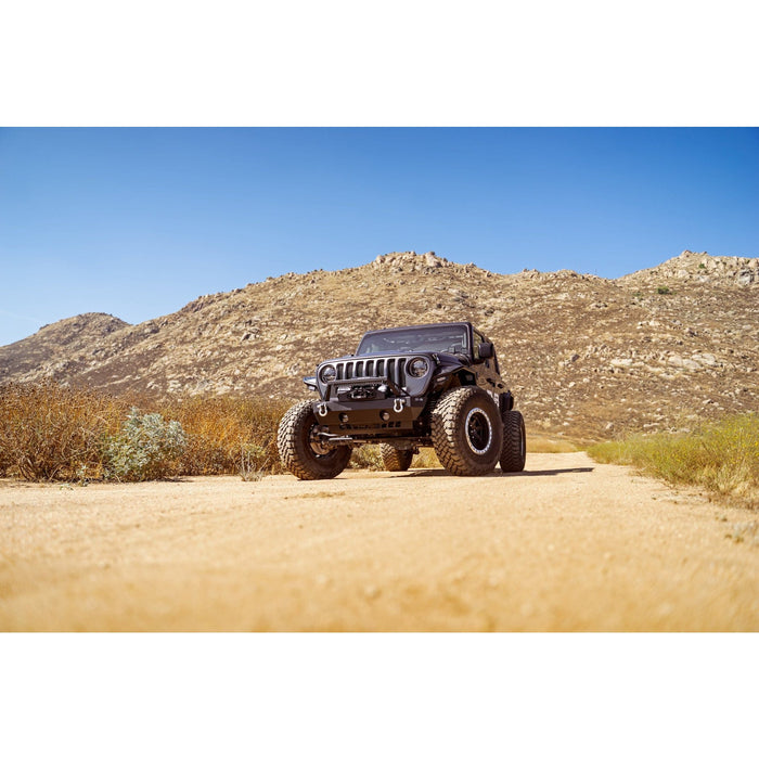 DV8 Offroad | 2007-2026 Jeep Wrangler & Gladiator | FS-25 Stubby Front Bumper