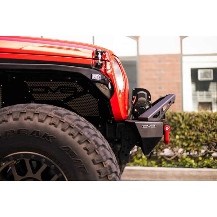 DV8 Offroad | 2007-2026 Jeep Wrangler & Gladiator | FS-25 Stubby Front Bumper