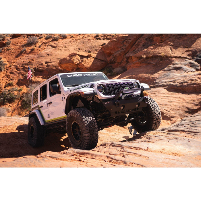 DV8 Offroad | 2007-2026 Jeep Wrangler & Gladiator | FS-25 Stubby Front Bumper