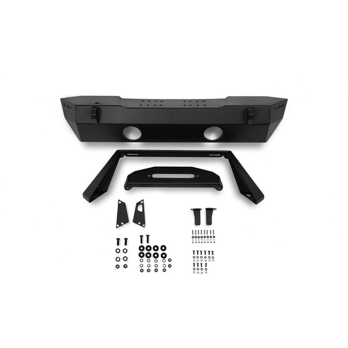 DV8 Offroad | 2007-2026 Jeep Wrangler & Gladiator | FS-25 Stubby Front Bumper