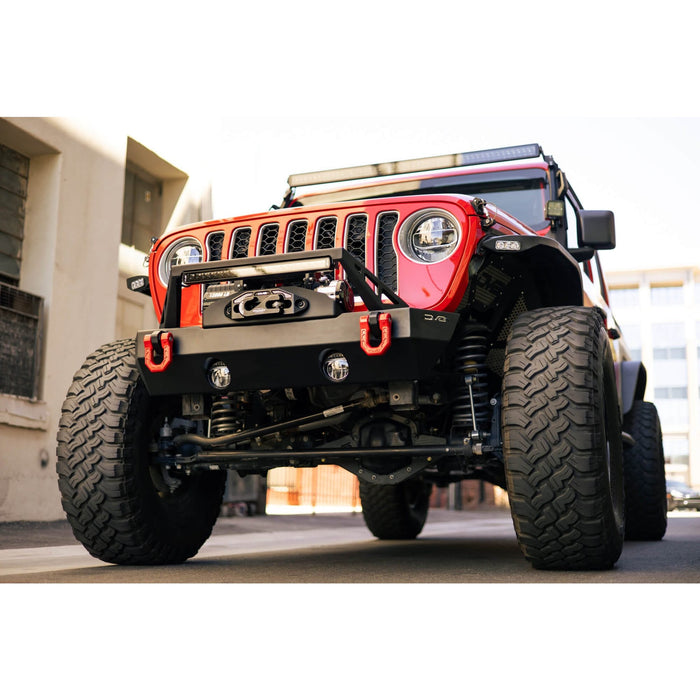 DV8 Offroad | 2007-2026 Jeep Wrangler & Gladiator | FS-25 Stubby Front Bumper