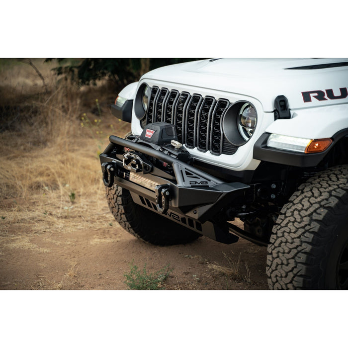 DV8 Offroad | 2007-2026 Jeep Wrangler JK/JL & Gladiator JT | FS-1 Series Stubby Front Bumper