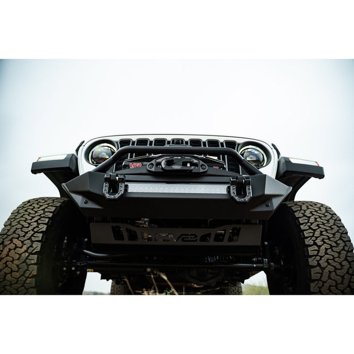 DV8 Offroad | 2007-2026 Jeep Wrangler JK/JL & Gladiator JT | FS-1 Series Stubby Front Bumper