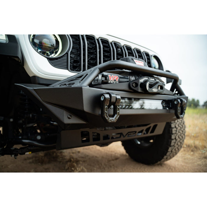DV8 Offroad | 2007-2026 Jeep Wrangler JK/JL & Gladiator JT | FS-1 Series Stubby Front Bumper