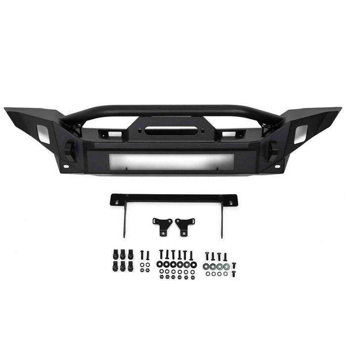 DV8 Offroad | 2007-2026 Jeep Wrangler JK/JL & Gladiator JT | FS-7 Mid-Width Winch Front Bumper