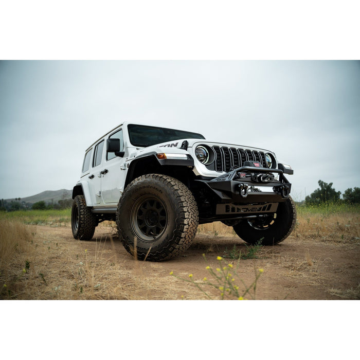 DV8 Offroad | 2007-2026 Jeep Wrangler JK/JL & Gladiator JT | FS-1 Series Stubby Front Bumper