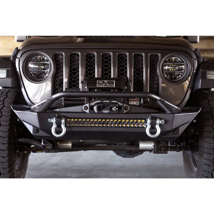 DV8 Offroad | 2007-2026 Jeep Wrangler JK/JL & Gladiator JT | FS-1 Series Stubby Front Bumper