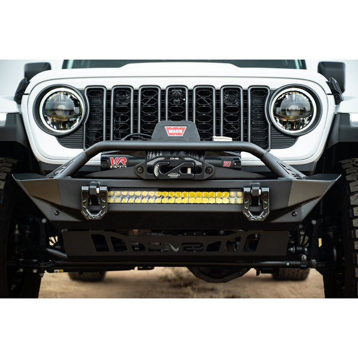 DV8 Offroad | 2007-2026 Jeep Wrangler JK/JL & Gladiator JT | FS-1 Series Stubby Front Bumper