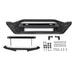 DV8 Offroad | 2007-2026 Jeep Wrangler JK/JL & Gladiator JT | FS-1 Series Stubby Front Bumper