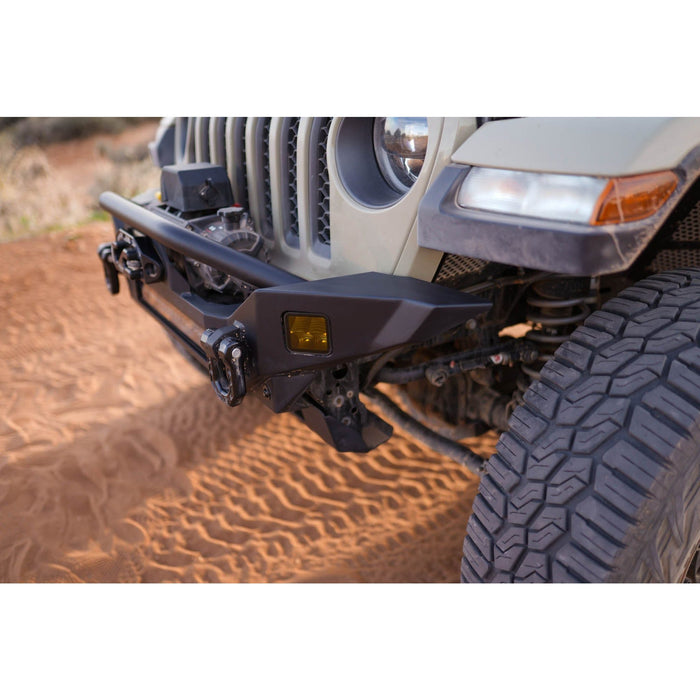 DV8 Offroad | 2007-2026 Jeep Wrangler JK/JL & Gladiator JT | FS-7 Mid-Width Winch Front Bumper