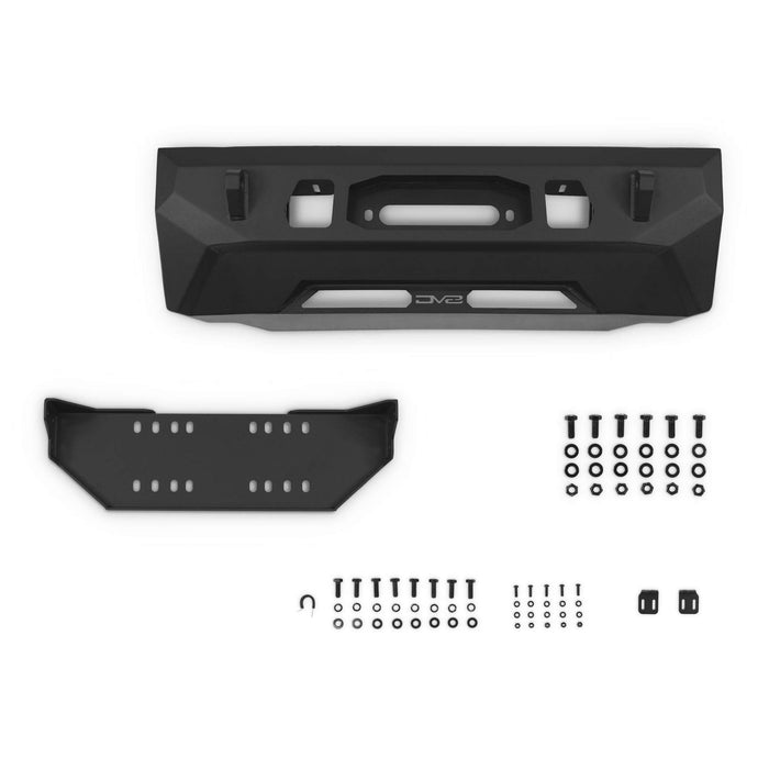 DV8 Offroad | 2014-2024 Toyota 4Runner | Centric Series Winch Front Bumper