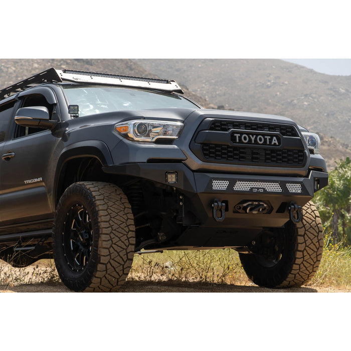 DV8 Offroad | 2016-2023 Toyota Tacoma | MTO Series Winch Front Bumper