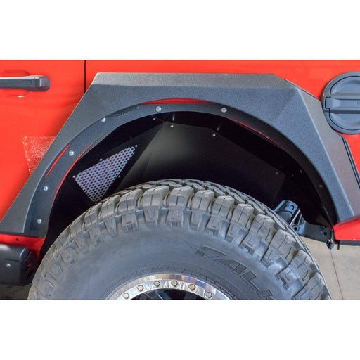 DV8 Offroad | 2018-2023 Jeep JL Rear Inner Fenders | Black