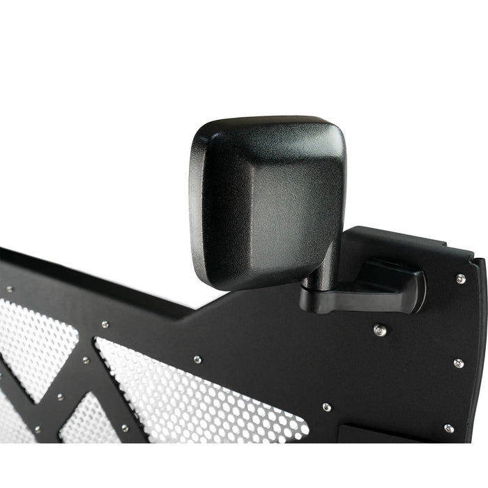 DV8 Offroad | 2018-2025 Jeep JL & 2020-2025 JT Front Half-Doors with Aluminum Mesh