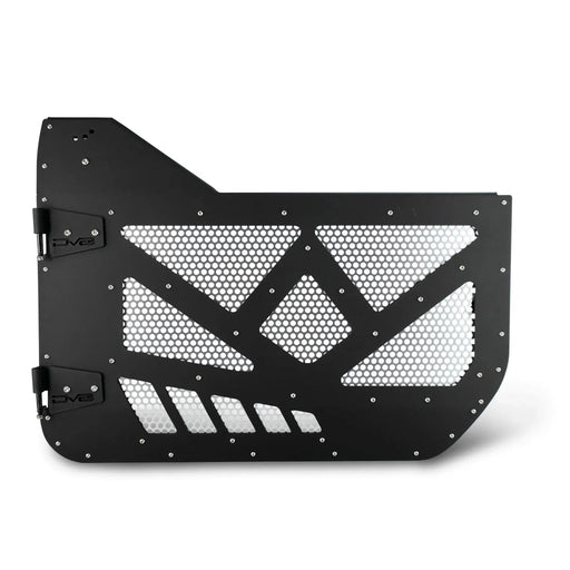 DV8 Offroad | 2018-2025 Jeep JL & 2020-2025 JT Front Half-Doors with Aluminum Mesh