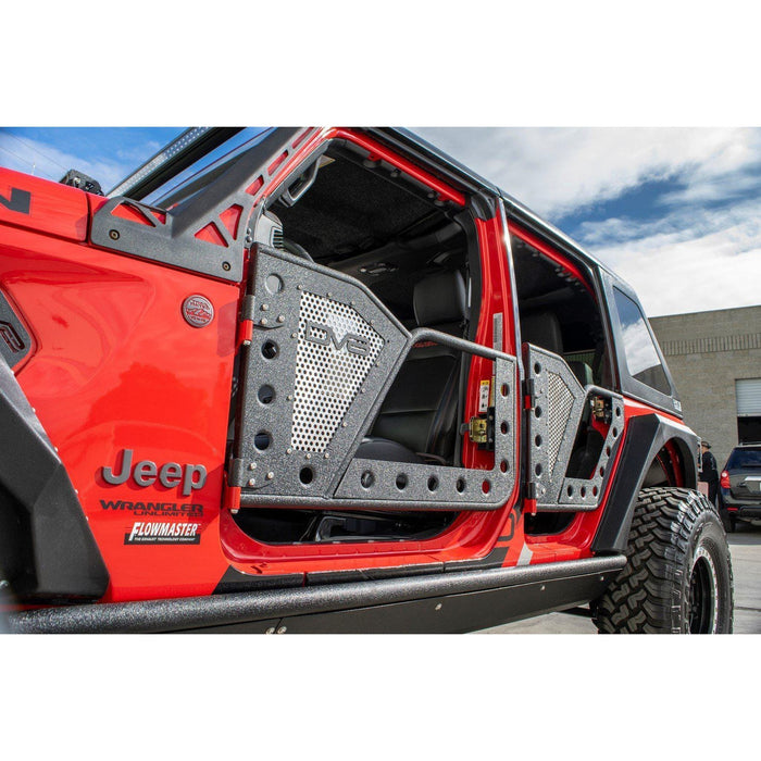 DV8 Offroad | 2018-2025 Jeep JL & 2020-2025 JT Front Rock Doors