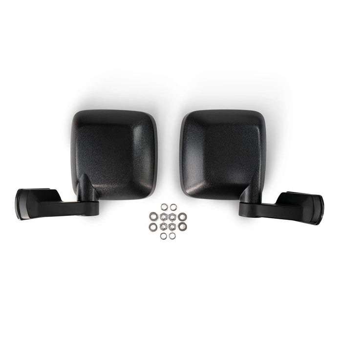 DV8 Offroad | 2018-2025 Jeep JL & 2020-2025 JT Front Half-Doors with Aluminum Mesh