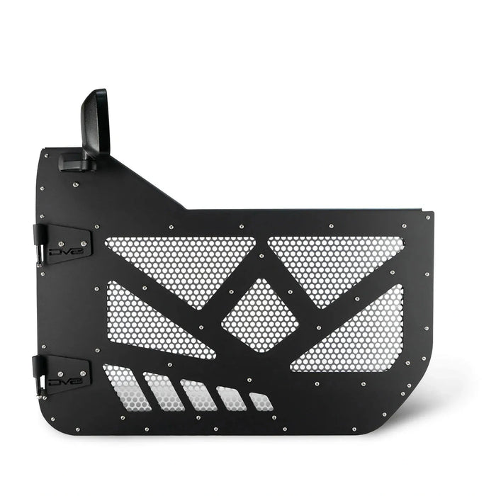 DV8 Offroad | 2018-2025 Jeep JL & 2020-2025 JT Front Half-Doors with Aluminum Mesh