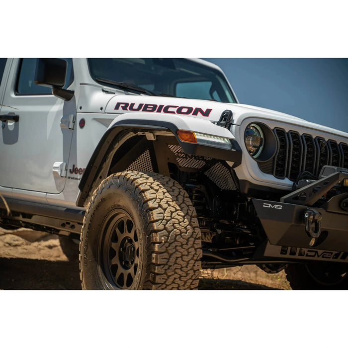DV8 Offroad | 2018-2025 Jeep Wrangler JL & 2020-2025 Gladiator JT | Front Inner Fenders