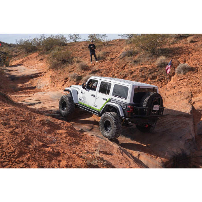 DV8 Offroad | 2018-2025 Jeep Wrangler JL Body Mounted Tire Carrier