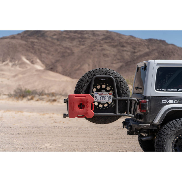 DV8 Offroad | 2018-2025 Jeep Wrangler JL Body Mounted Tire Carrier