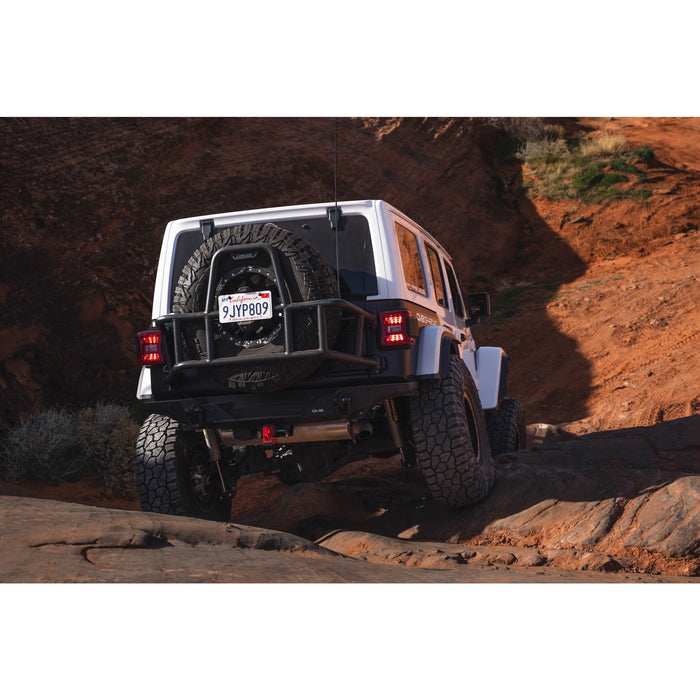 DV8 Offroad | 2018-2025 Jeep Wrangler JL Body Mounted Tire Carrier