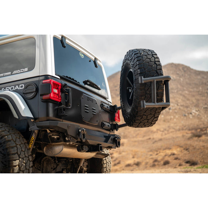 DV8 Offroad | 2018-2025 Jeep Wrangler JL Body Mounted Tire Carrier