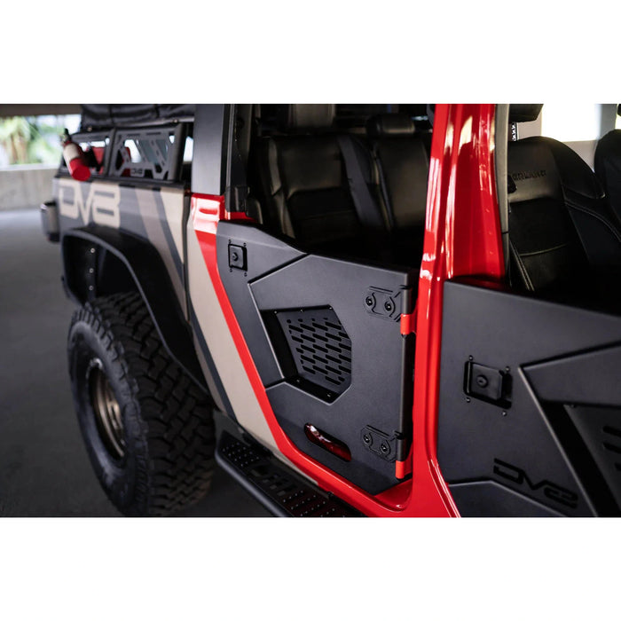 DV8 Offroad | 2018-2025 Jeep Wrangler JL & Gladiator JT Rear Half Doors | Spec Series