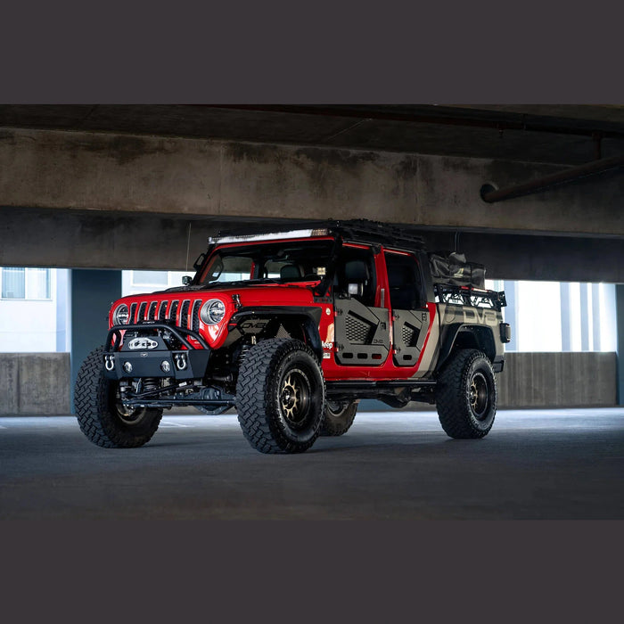 DV8 Offroad | 2018-2025 Jeep Wrangler JL & Gladiator JT Rear Half Doors | Spec Series