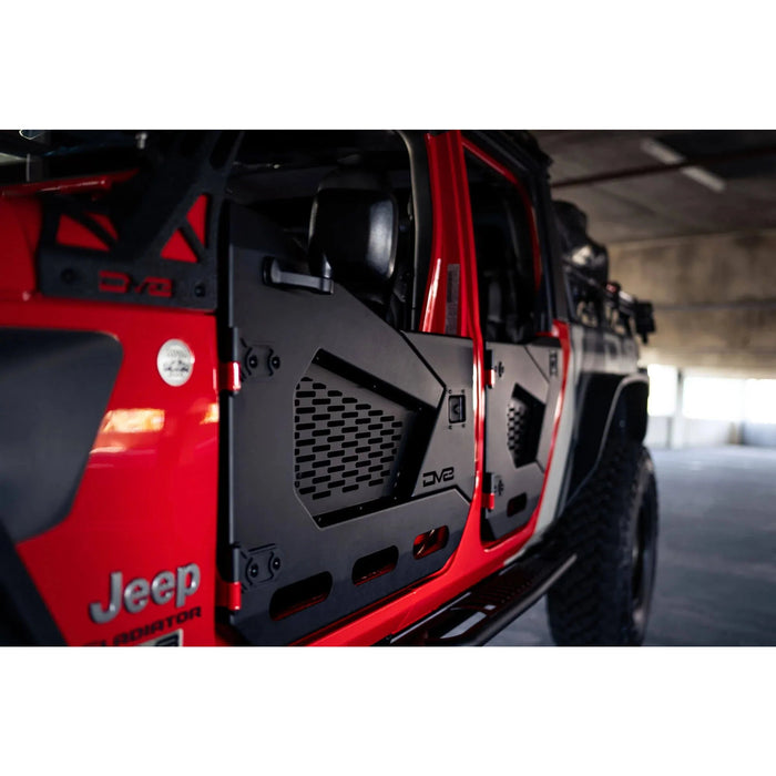 DV8 Offroad | 2018-2025 Jeep Wrangler JL & Gladiator JT Front Half Doors | Spec Series