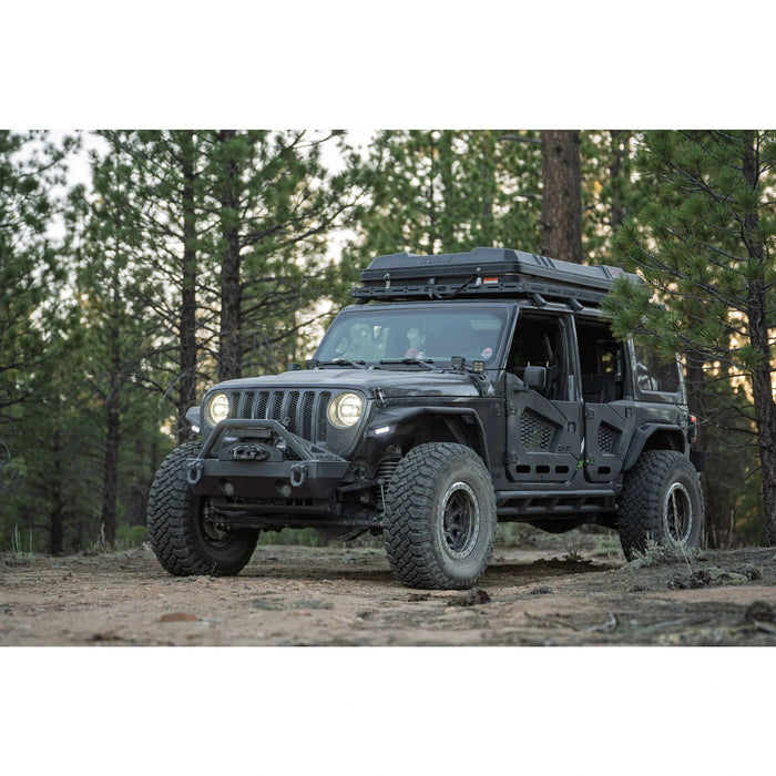 DV8 Offroad | 2018-2025 Jeep Wrangler JL & Gladiator JT Rear Half Doors | Spec Series