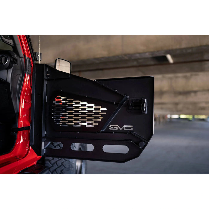 DV8 Offroad | 2018-2025 Jeep Wrangler JL & Gladiator JT Front Half Doors | Spec Series