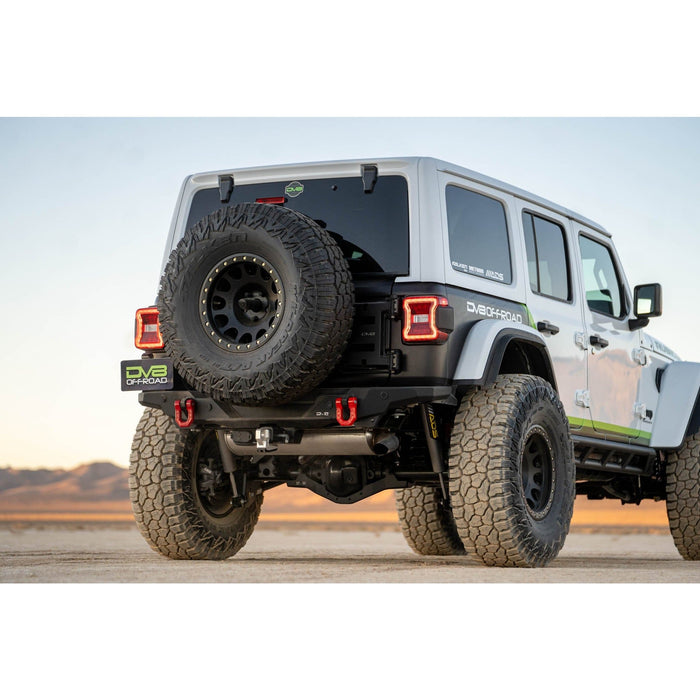 DV8 Offroad | 2018-2025 Jeep Wrangler JL Spare Tire Carrier