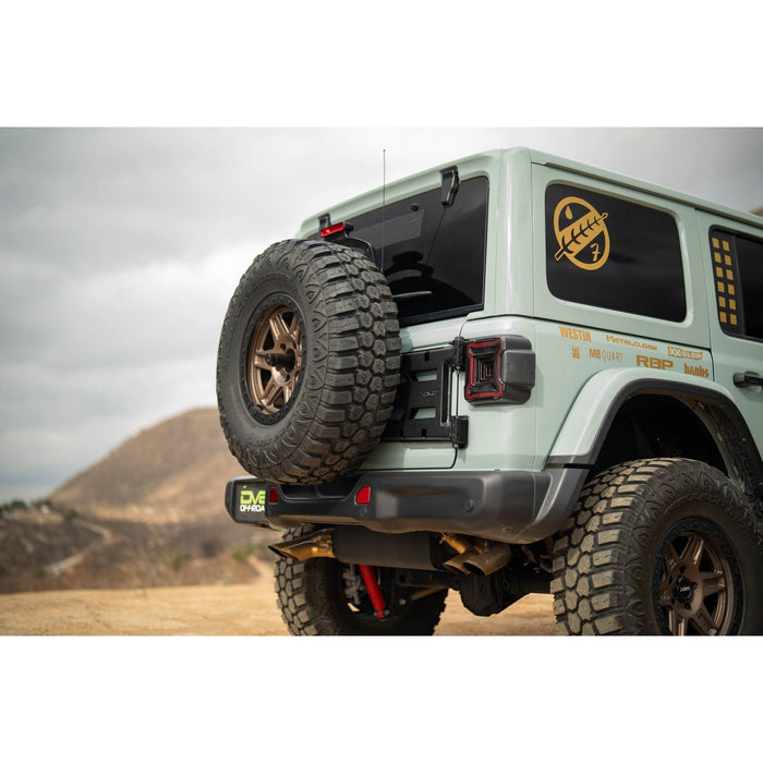 DV8 Offroad | 2018-2025 Jeep Wrangler JL Spare Tire Carrier